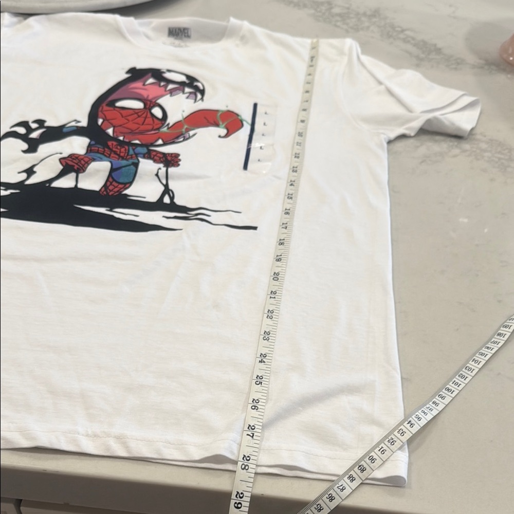 Marvel White Graphic T-Shirt for Men - Picture 7 of 7